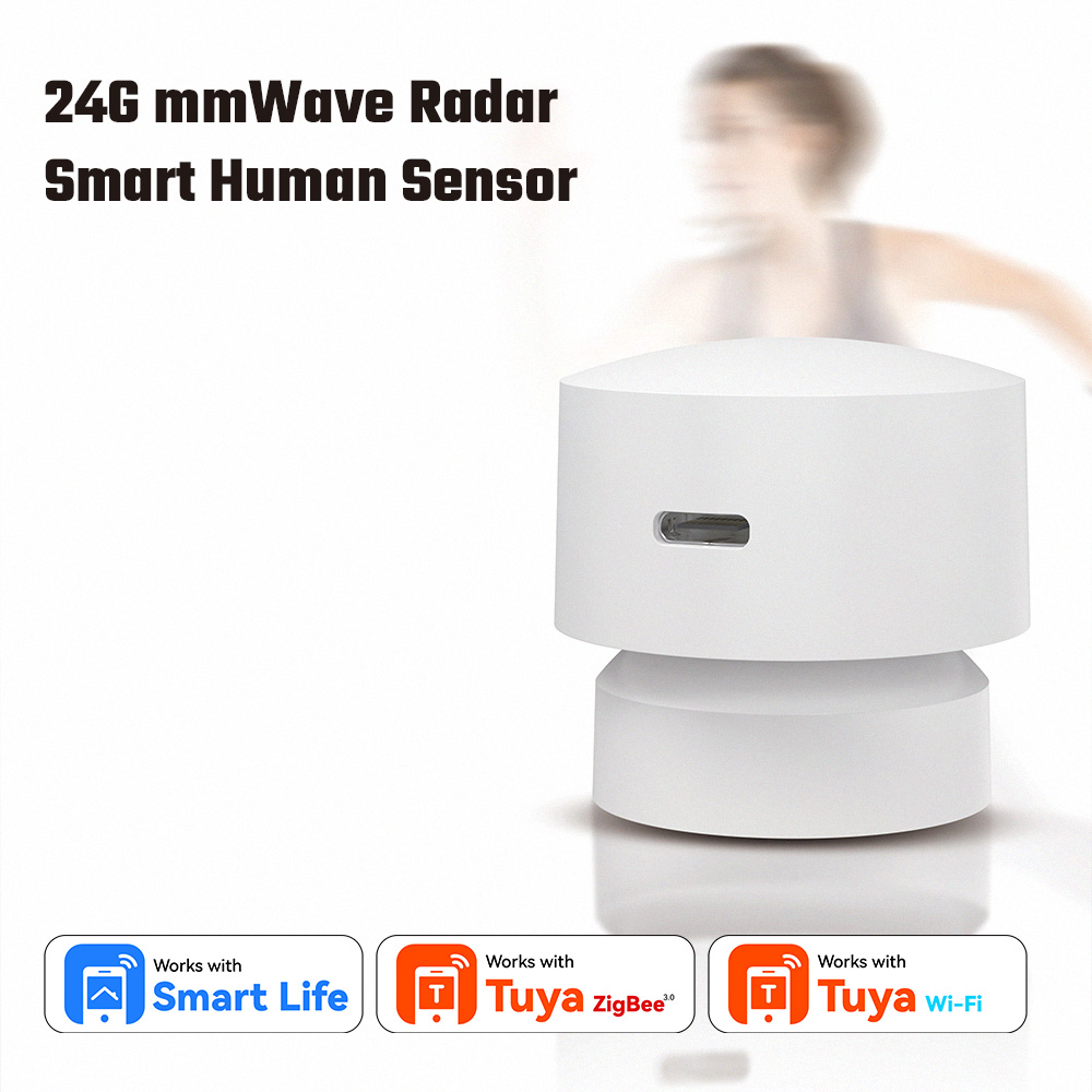 Tasmota - Zigbee of WiFi slimme aanwezigheidssensor 24G
