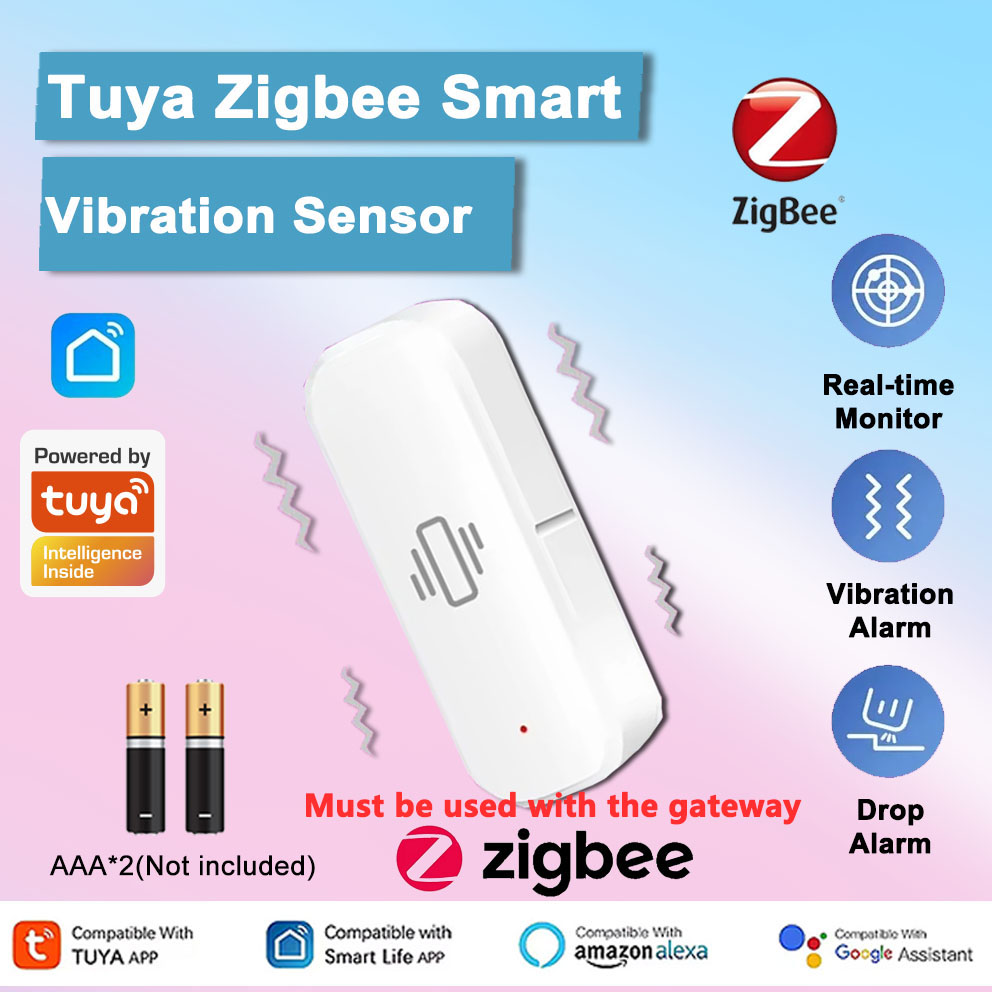 Home Assistant Tuya - Tuya Zigbee Smart Trillingssensor Detectie Schokalarm