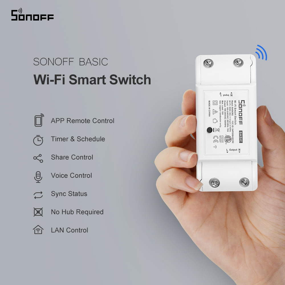 Itead SONOFF Basic R2 Mini DIY - Sonoff Mini R4 recensie en prijs