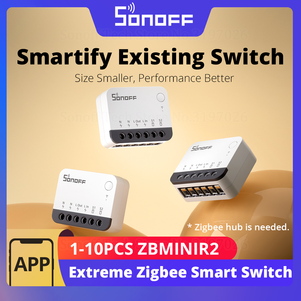 SONOFF ZBMINIR2 Zigbee Smart S - Sonoff Basic recensie en prijs