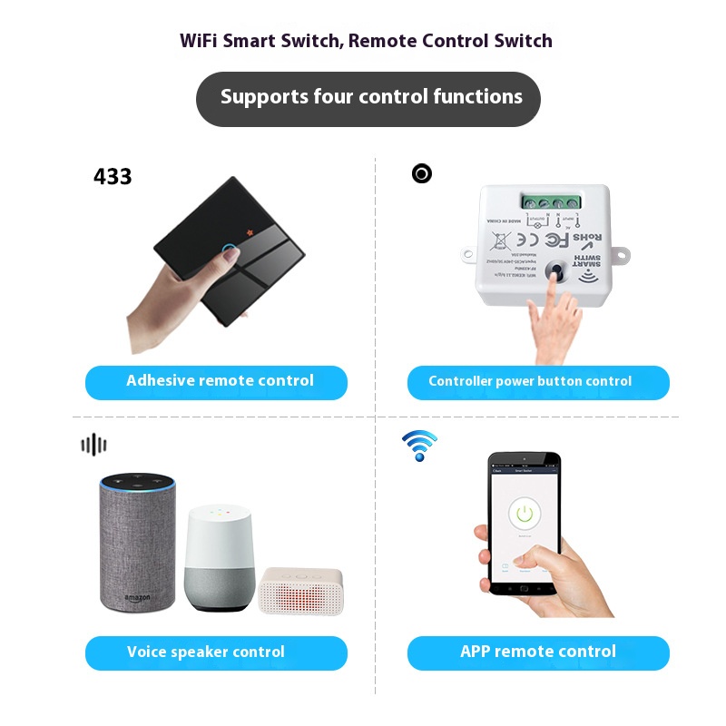 Het Tuya Smart Switch-Off-appa - Smart Relay Tuya recensie en prijs