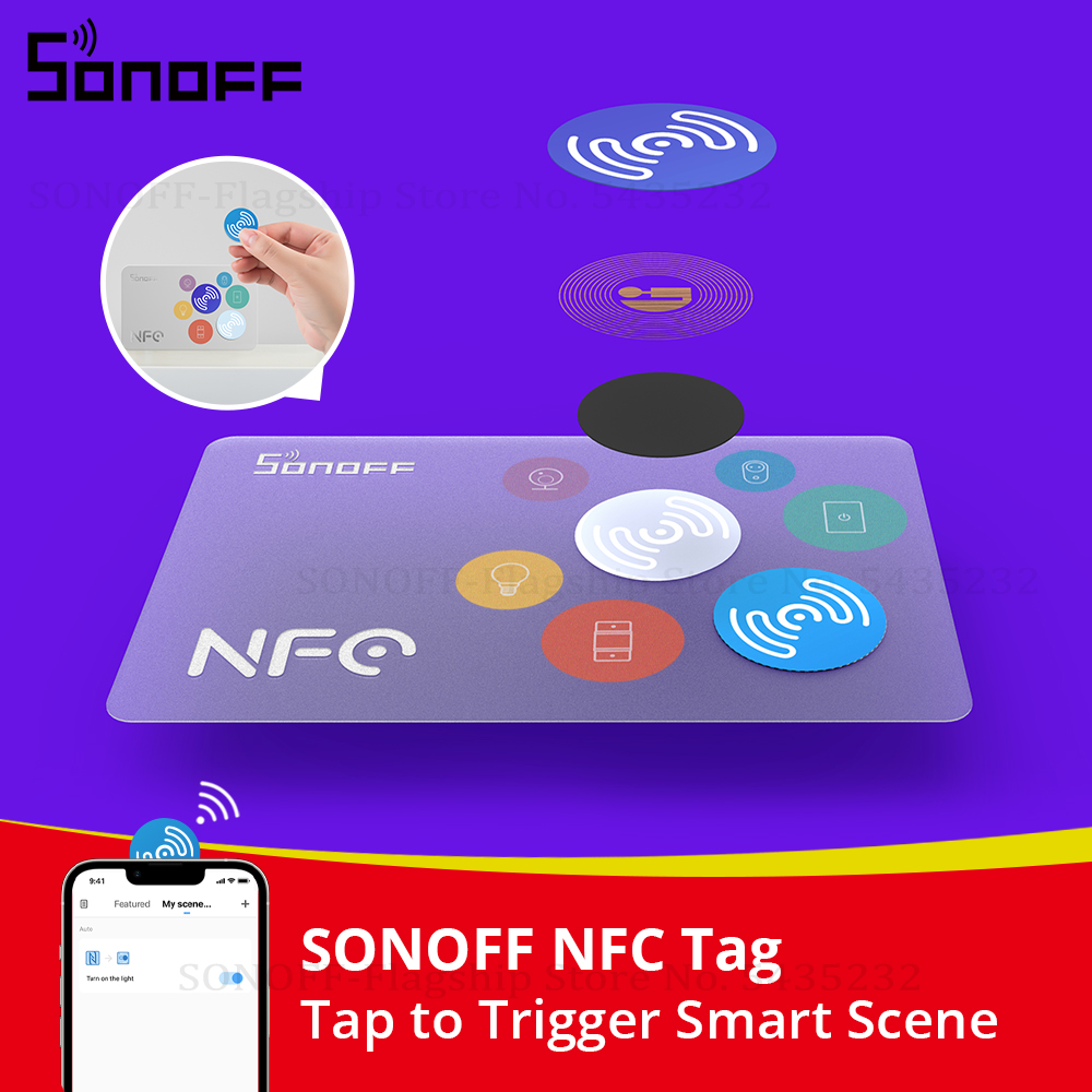 SONOFF NFC Tag Ntag215 Sticker - Sonoff recensie en prijs